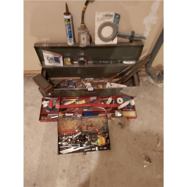 Assorted Tools with Toolbox
