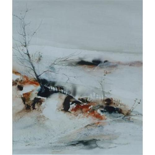 Patricia Davis Ganek mixed media abstract