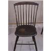 Image 8 : Set Period American painted  Windsor  chairs