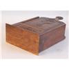 Image 2 : Period antique French walnut pipe box c1800