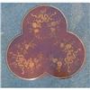 Image 4 : French inlaid mahogany clover leaf table