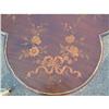 Image 6 : French inlaid mahogany clover leaf table