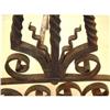 Image 3 : Wrought iron Arts and Crafts Andirons