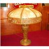 Image 2 : Signed Charles Parker panel lamp w/20" shade