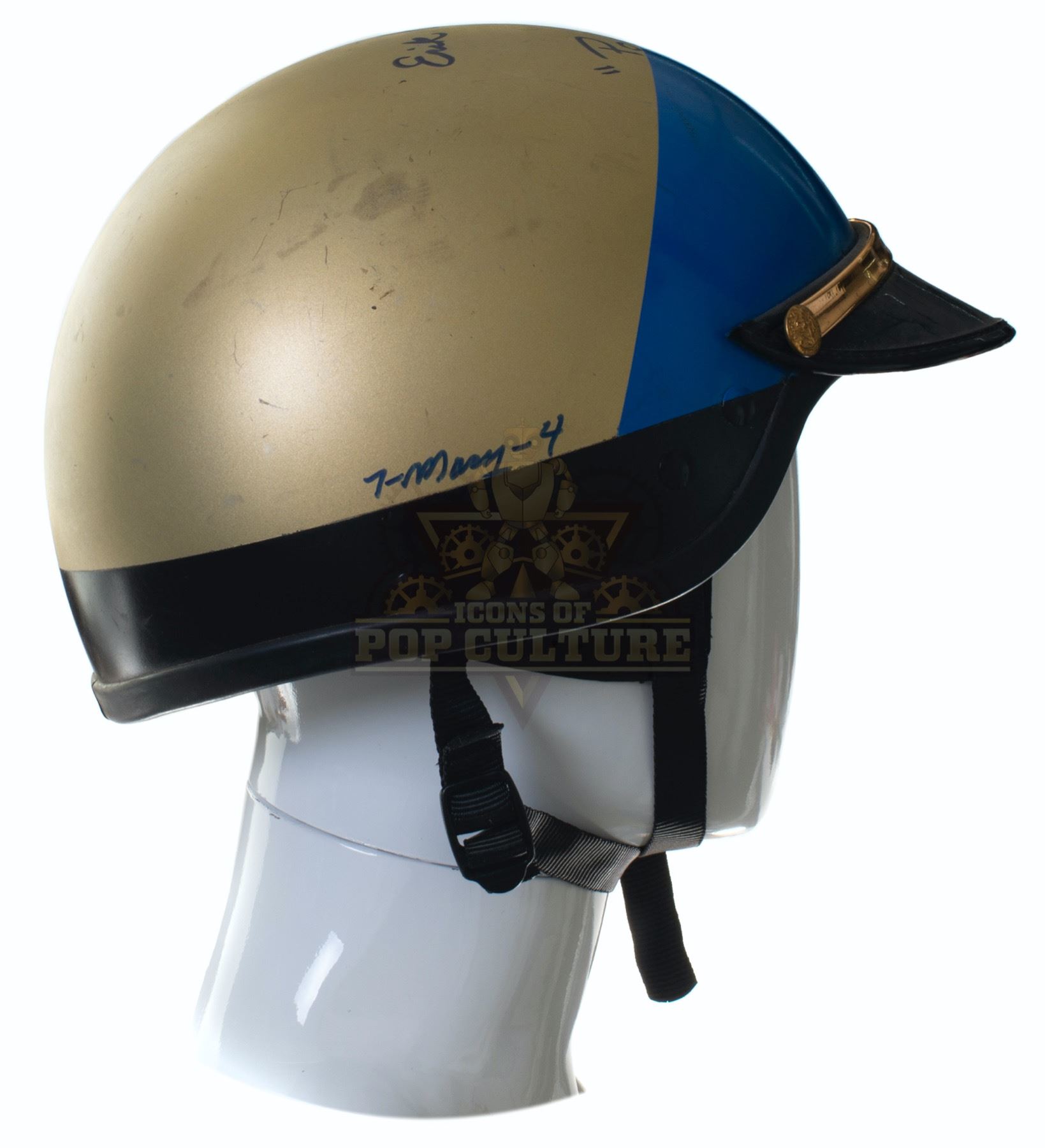 CHiPs (TV) Autographed California Highway Patrol Officer Helmet A426