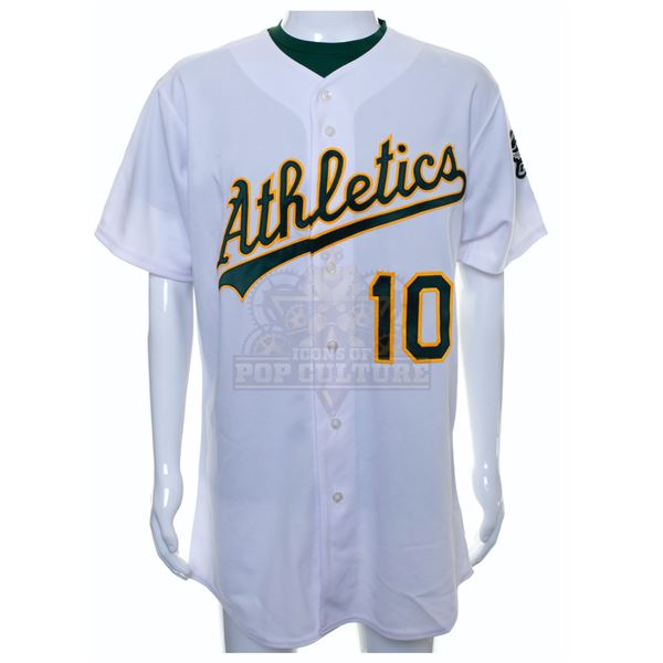 Moneyball - Scott Hattebergâs (Chris Pratt) Oakland A's Home Jersey â A469