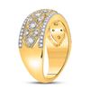 Image 3 : Diamond Band Ring 1/2 Cttw 14kt Yellow Gold