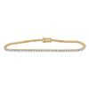Image 1 : Diamond Tennis Bracelet 2 Cttw 10kt Yellow Gold