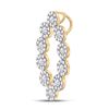 Image 2 : Diamond Fashion Pendant 3/4 Cttw 10kt Yellow Gold