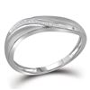 Image 3 : His Hers Diamond Cluster Matching Wedding Set 1/5 Cttw 10kt White Gold