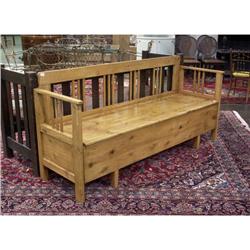 CRICA 1875 SCANDINAVIAN PINE BENCH