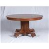 Image 1 : CIRCA 1920-30 OAK ARTS AND CRAFTS DINING TABLE