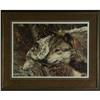 Image 1 : LITHOGRAPH CARL BRENDERS WOLVES ''COMPANIONS'' L.E.