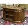 Image 1 : GEORGIAN STYLE D SHAPE DOUBLE PEDESTAL DESK