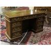Image 2 : GEORGIAN STYLE D SHAPE DOUBLE PEDESTAL DESK