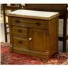 Image 1 : CIRCA 1890 OAK EASTLAKE WASHSTAND