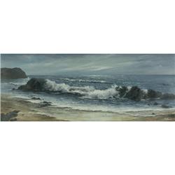 OIL PAINTING GEORGE WILLIAM COBLENTZ SEASCAPE