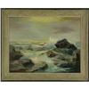 Image 2 : OIL PAINTING M.N. GEESON SEASCAPE
