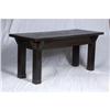Image 1 : CIRCA 1910 ARTS AND CRAFTS DARK OAK TABLE