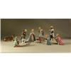 Image 1 : HUMMEL PORCELAIN 10 PIECE NATIVITY 1951