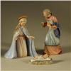 Image 2 : HUMMEL PORCELAIN 10 PIECE NATIVITY 1951