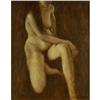 Image 1 : OIL PAINTING WADE REYNOLDS FEMALE NUDE