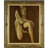 Image 2 : OIL PAINTING WADE REYNOLDS FEMALE NUDE