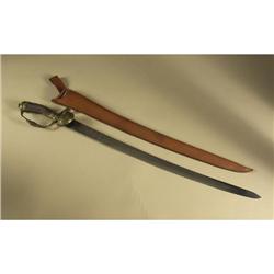 GERMAN HUNTING SWORD ANTLER HILT