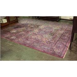 MACHINE MADE VINTAGE KARASTAN KIRMAN CARPET