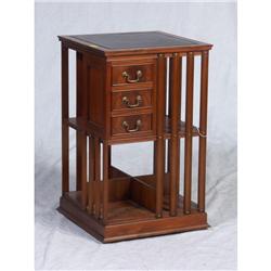 GEORGIAN STYLE MAHOGANY LAMP TABLE/BOOKCASE