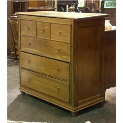 CIRCA 1730 PROBABLE CONNECTICUT BLANKET CHEST