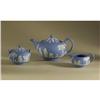 Image 1 : BLUE WEDGWOOD PORCELAIN TEA SET