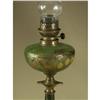 Image 1 : EUROPEAN KEROSENE LAMP BOHEMIAN GLASS