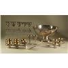 Image 1 : WALLACE SILVER PLATE PUNCH BOWL 24 CUPS