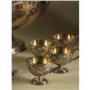 Image 2 : WALLACE SILVER PLATE PUNCH BOWL 24 CUPS
