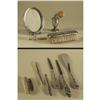 Image 1 : ELEVEN STERLING VANITY DRESSERWARE ITEMS