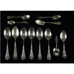 ASSORTED STERLING SILVER FLATWARE