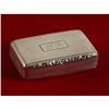 Image 1 : BIRMINGHAM WILLIAM IV STERLING SILVER SNUFFBOX