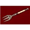 Image 1 : VICTORIAN SILVER PLATE TOAST FORK