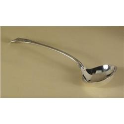SHEFFIELD SILVER SOUP LADLE