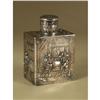 Image 1 : SILVER ON COPPER FLASK POSSIBLY DANISH