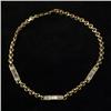 Image 1 : DIAMOND AND 18K YELLOW GOLD NECKLACE