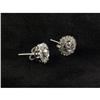 Image 1 : DIAMOND AND 18K WHITE GOLD EARRINGS