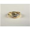 Image 1 : TANZANITE AND DIAMOND LADY'S RING 14K GOLD