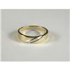 Image 1 : DIAMOND & 14K YELLOW & WHITE GOLD MAN'S RING