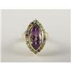 Image 1 : MULTIGEMSTONE LADY'S RING IN 14K
