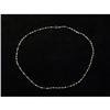Image 1 : PLATINUM, DIAMOND AND SEED PEARL NECKLACE