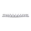 Image 2 : Diamond Stackable Band Ring 1/8 Cttw 10kt White Gold