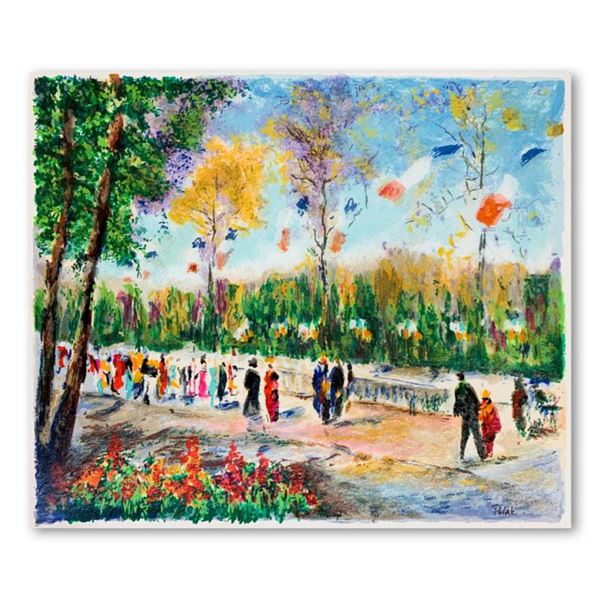 Dimitri Polak (1922-2008), "Like a Parisian Celebration" Hand Signed Limited Edition Serigraph on Pa