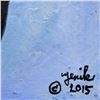Image 2 : Jenik Cook, Original Acrylic Painting on Canvas, Hand Singed with Letter of Authenticity.